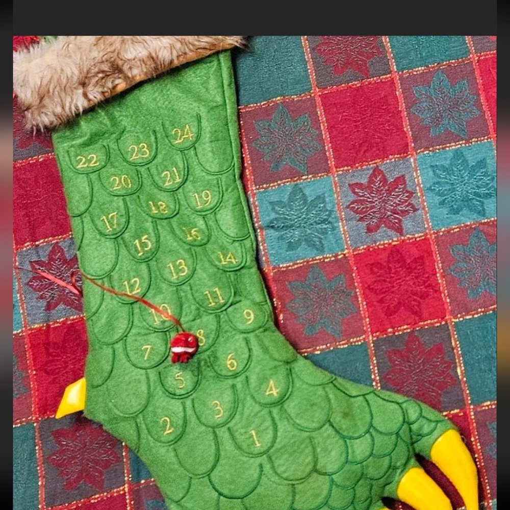 KIds Gap Dragon Advent Calendar Christmas Stocking